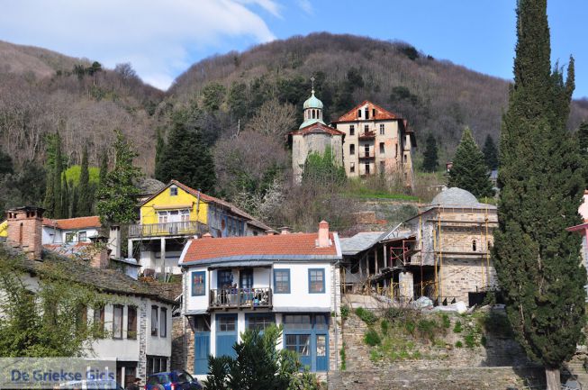 Karyes, de hoofdstad van Mount Athos